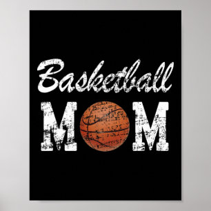 Poster Mamãe Bonita Novelty, no basquete, se aflita