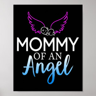 Poster Mamãe de um Anjo Mês de Conscientização sobre Sids