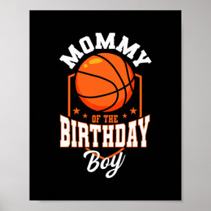 Poster Mamãe Do Menino De Aniversário Tema Sketll Festa D