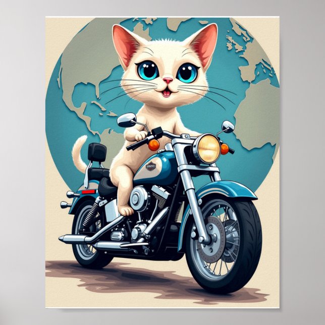 Poster Mamãe Gato (Frente)