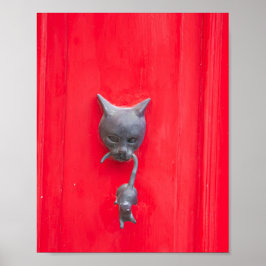 Poster 🐈 Mamãe Gato Bate, Bate! ❤️