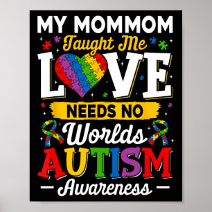 Poster Mamãe Me Ensinou Que Amor Não Precisa De Palavras