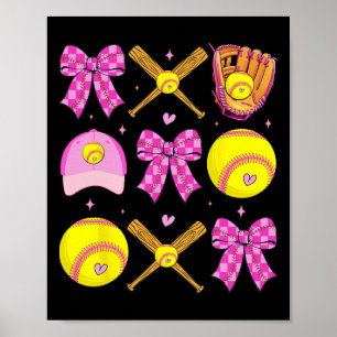 Poster Mamãe Xadrez Laço Fofo Softll Mãe Mulheres Dia de
