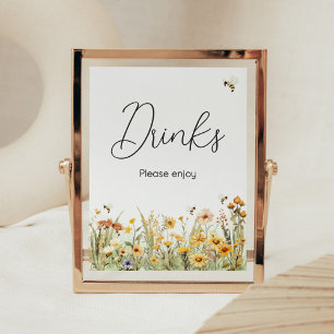 Poster Mamães de flor selvagem para bebidas Chás de frald