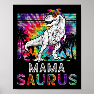 Poster Mamasaurus Dinossauro Mamãe Saurus Família Combina