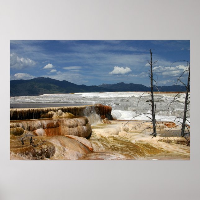 Poster Mammoth Terraces (Frente)