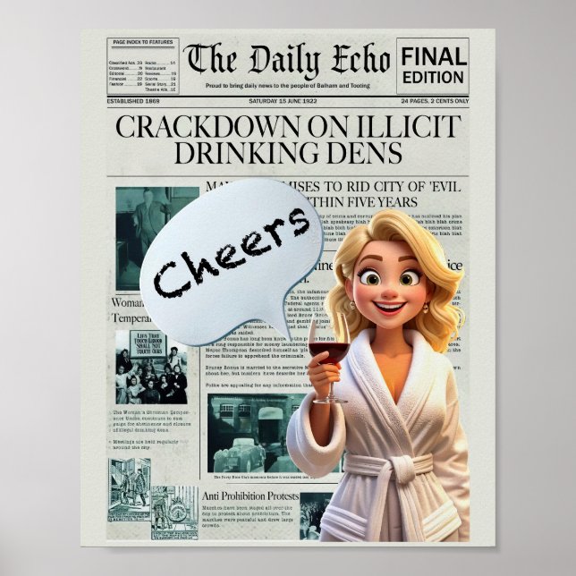 Poster Man cave art (Frente)