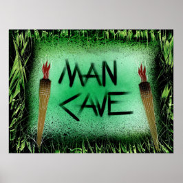 Poster Man Cave Tiki
