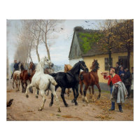 Manada de Cavalos por volta de 1878