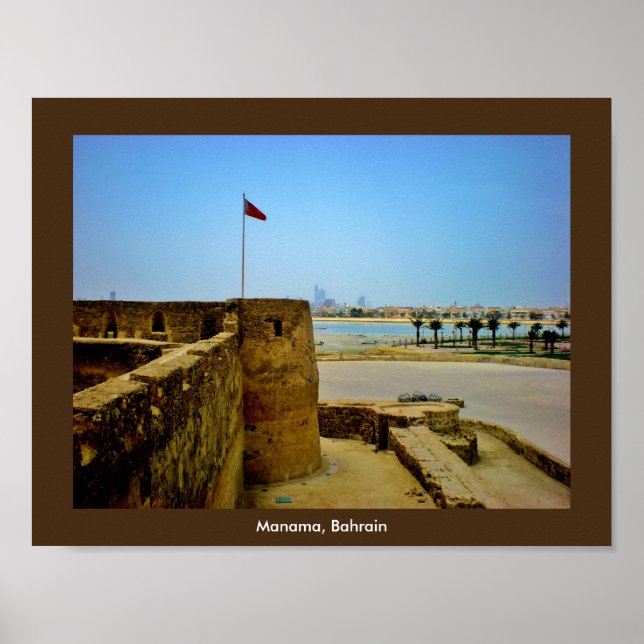 Pôster Manama, Bahrein (Frente)