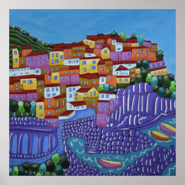 Poster Manarola (Frente)