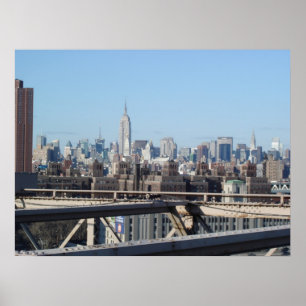 Pôster Manattan Skyline