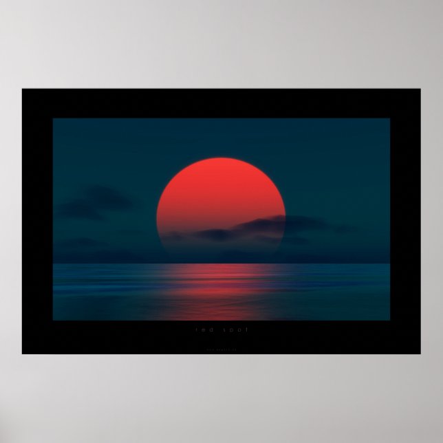 Pôster mancha vermelha (Frente)