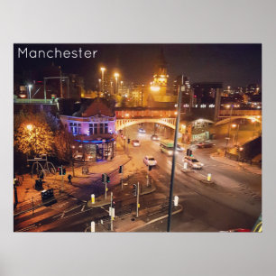 Poster Manchester Deansgate
