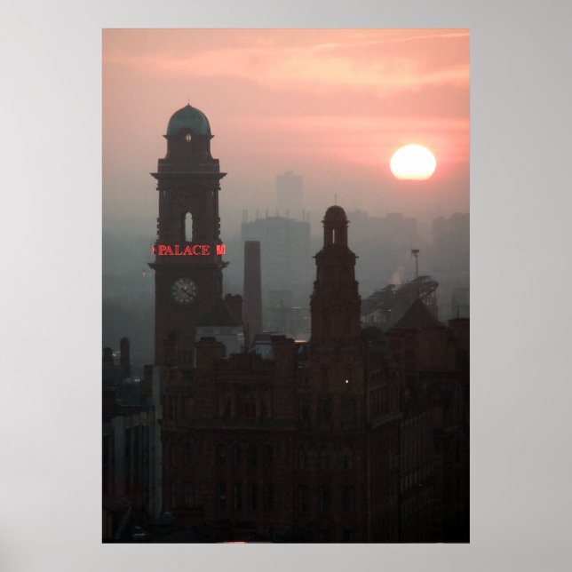 Poster Manchester Sunset (Frente)