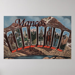 Pôster Mancos, Colorado - grandes cenas da letra