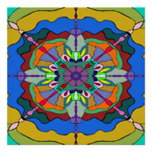 Pôster mandala 1