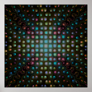 Pôster mandala 12345