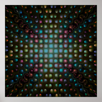 Pôster mandala 12345