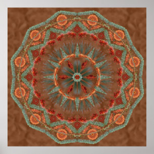 Pôster Mandala 1 do Ocotillo