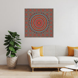 Pôster Mandala 6 Poster brilhante