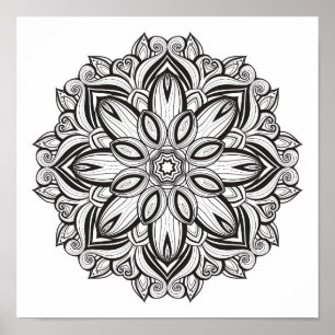 Pôster Mandala bonita 2