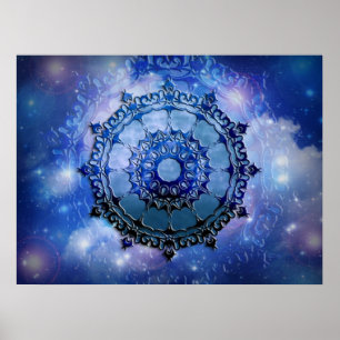 Poster Mandala celta do espírito
