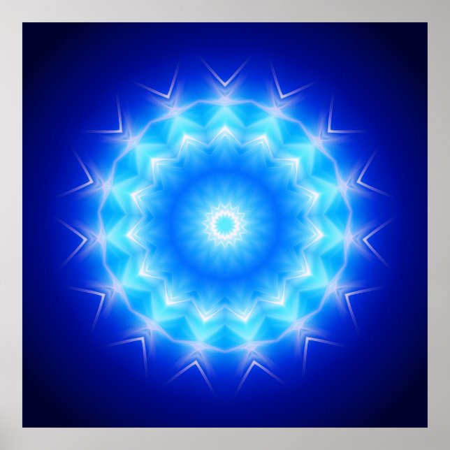 Poster Mandala Crystalline Light 1 (Frente)