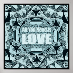 Pôster Mandala da arte moderna