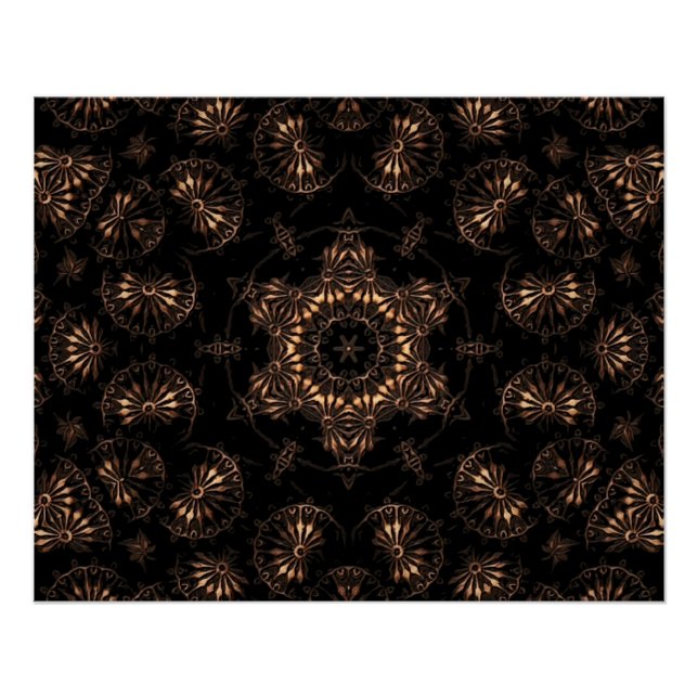 Pôster Mandala da Idade do Bronze (Frente)
