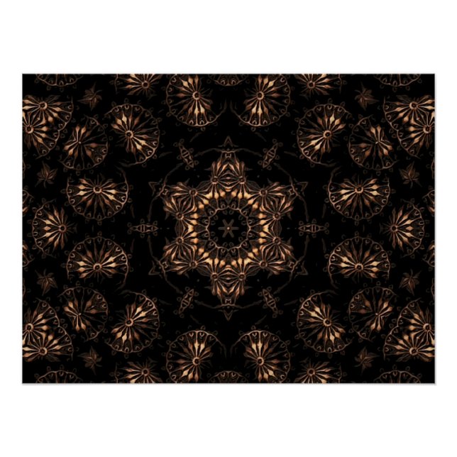 Pôster Mandala da Idade do Bronze (Frente)