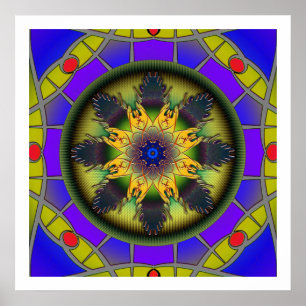 Pôster Mandala da liberdade