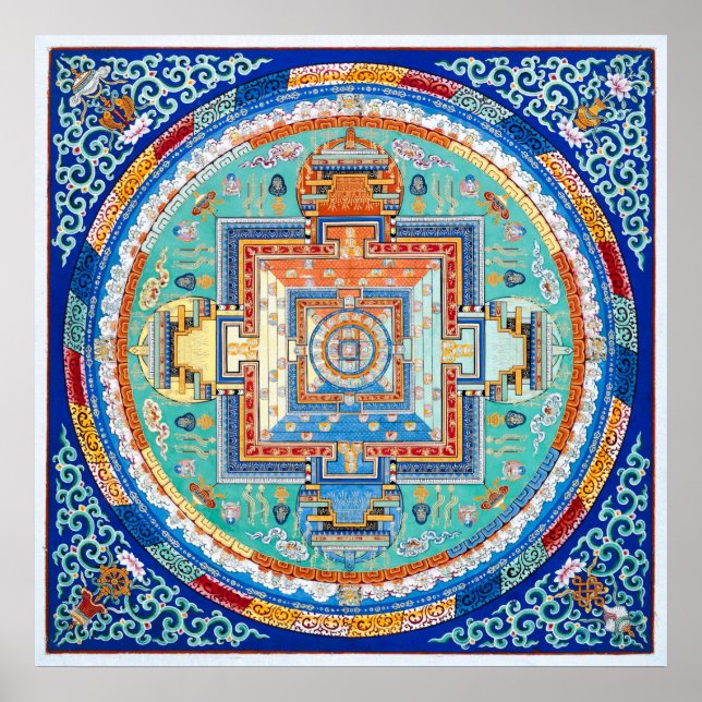 Poster Mandala da Vairocana (Frente)