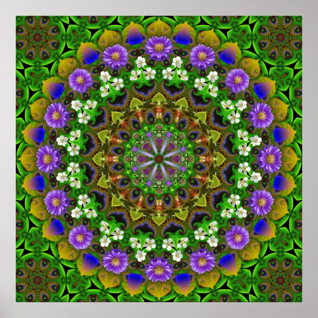 Pôster Mandala - Daily Focus 2.24.2018 (Frente)