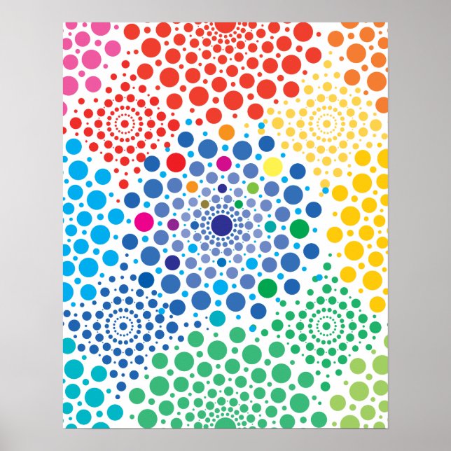 Poster Mandala de Círculos 3 (Frente)