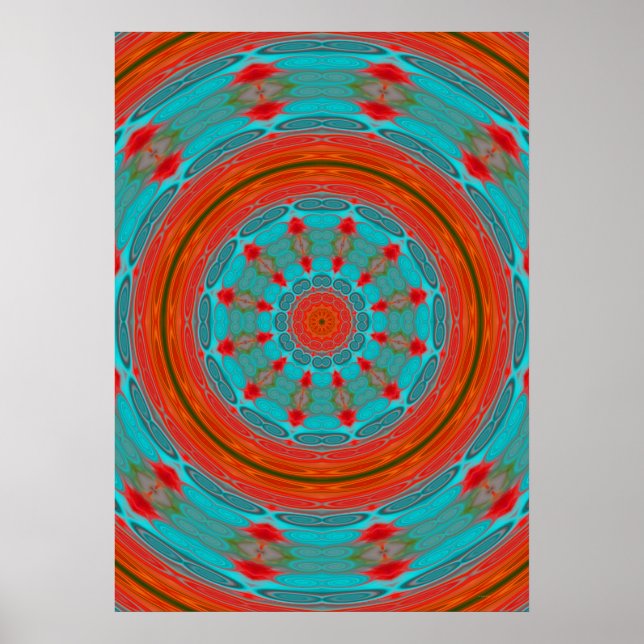 Poster Mandala de Força (Frente)
