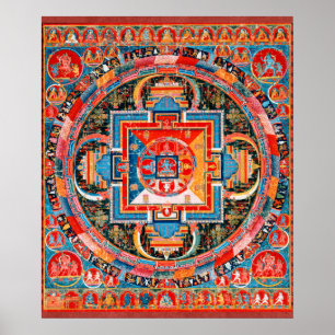 Poster Mandala de Jnanadakini