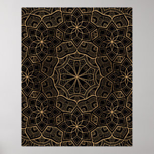 Poster Mandala de Luxo 3