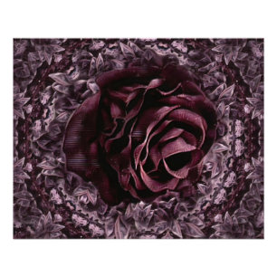 Pôster Mandala de Rosa