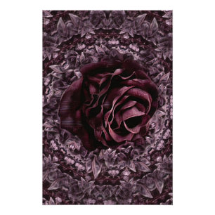 Pôster Mandala de Rosa 