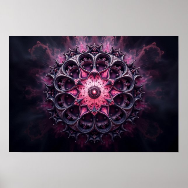 Poster Mandala design (Frente)