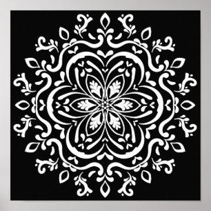 Pôster Mandala do corvo