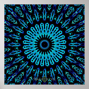 Pôster Mandala do Espelho Cristalino 2