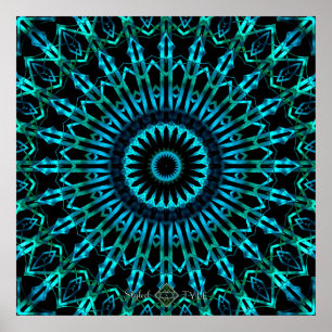 Pôster Mandala do Espelho Tênue 2