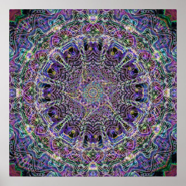 Poster Mandala Dream Catcher (Frente)