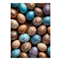 Mandala Egg - Intrate Boho Floral Design