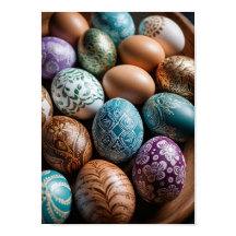 Mandala Egg - Intrate Boho Floral Design