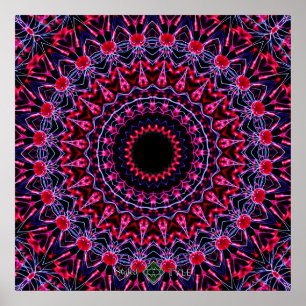 Pôster Mandala Estroboscópica