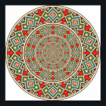 Poster Mandala Geométrico<br><div class="desc">Design com mandala</div>