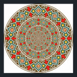 Poster Mandala Geométrico<br><div class="desc">Design com mandala</div>